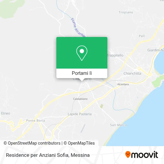 Mappa Residence per Anziani Sofia