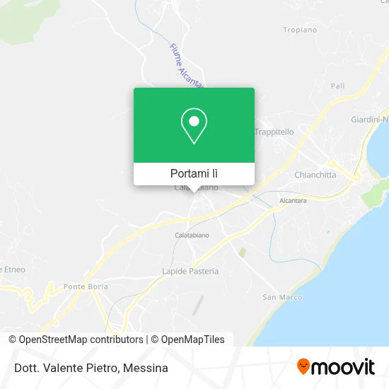 Mappa Dott. Valente Pietro