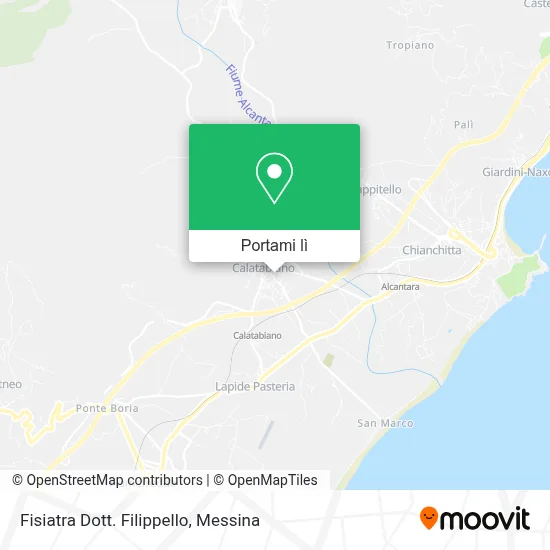 Mappa Fisiatra Dott. Filippello