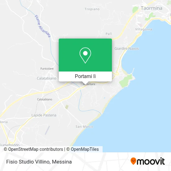 Mappa Fisio Studio Villino