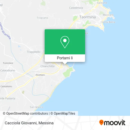 Mappa Cacciola Giovanni