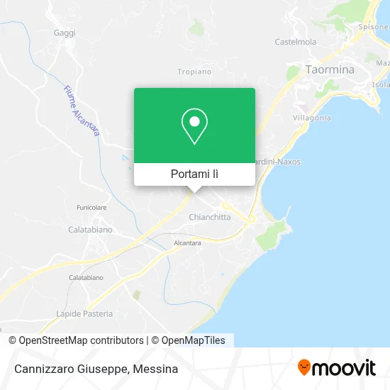 Mappa Cannizzaro Giuseppe