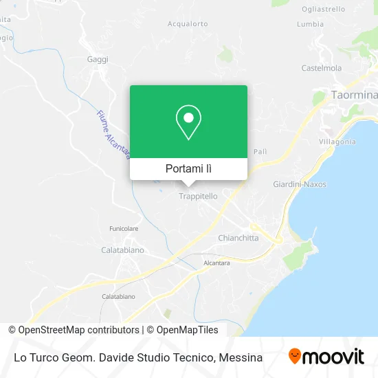 Mappa Lo Turco Geom. Davide Studio Tecnico