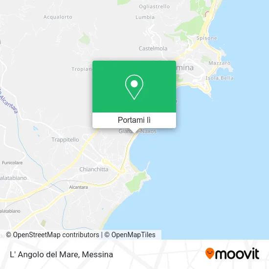 Mappa L' Angolo del Mare