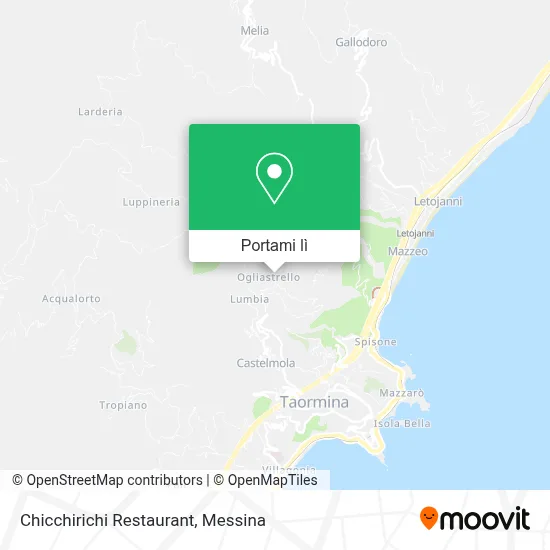 Mappa Chicchirichi Restaurant