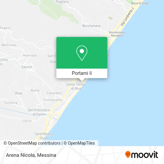 Mappa Arena Nicola