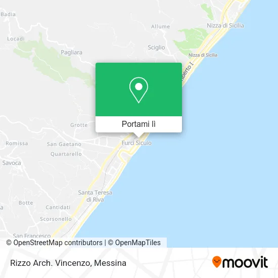 Mappa Rizzo Arch. Vincenzo