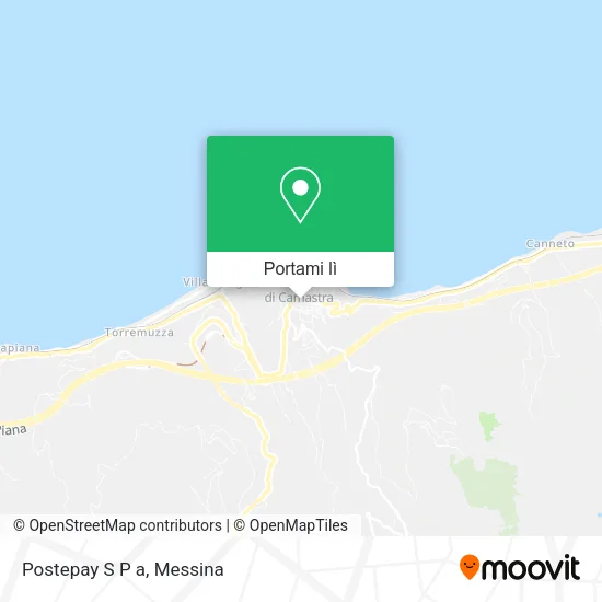 Mappa Postepay S P a