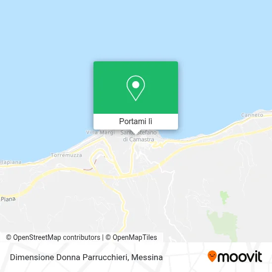 Mappa Dimensione Donna Parrucchieri