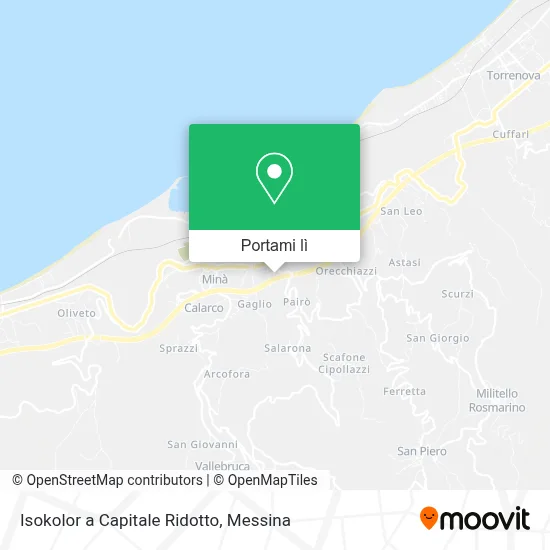 Mappa Isokolor a Capitale Ridotto