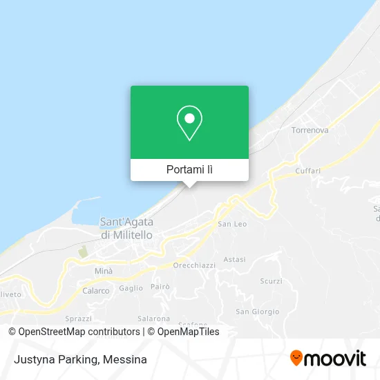 Mappa Justyna Parking