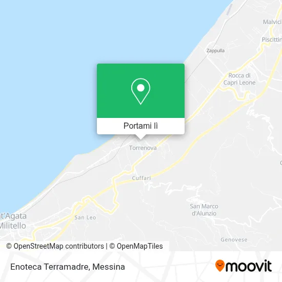 Mappa Enoteca Terramadre