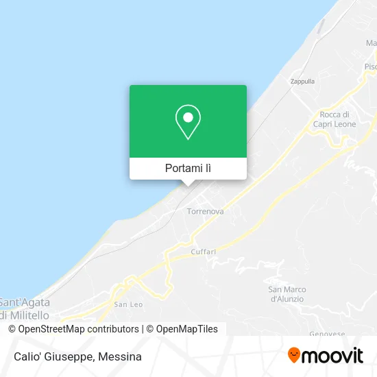 Mappa Calio' Giuseppe