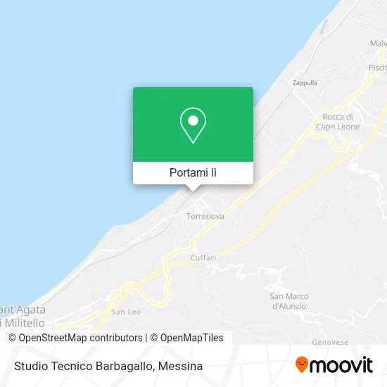 Mappa Studio Tecnico Barbagallo
