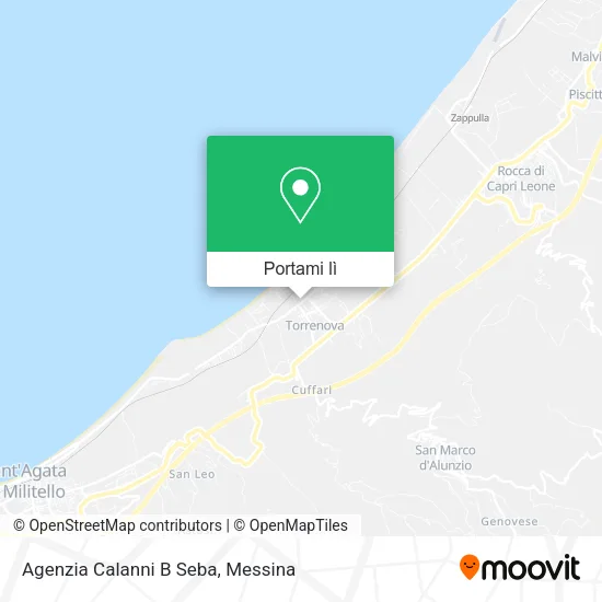 Mappa Agenzia Calanni B Seba