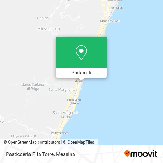 Mappa Pasticceria F. la Torre