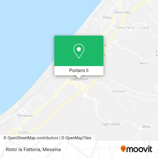 Mappa Risto' la Fattoria