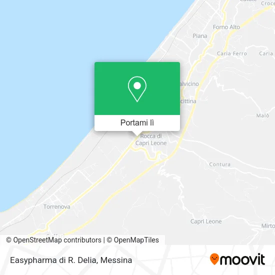 Mappa Easypharma di R. Delia