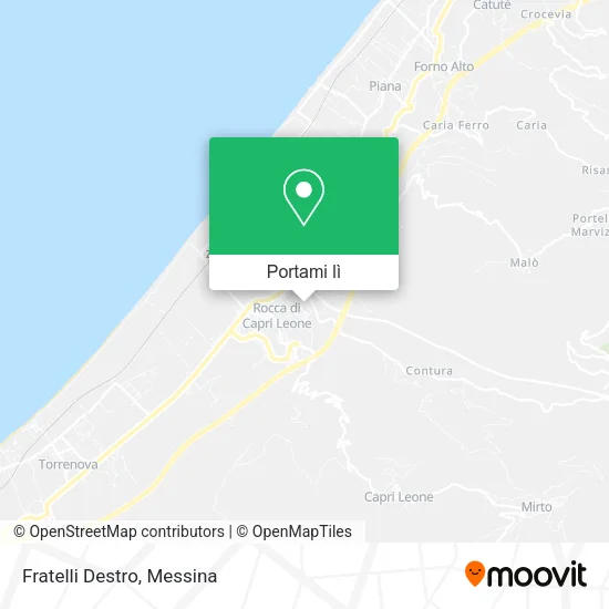 Mappa Fratelli Destro