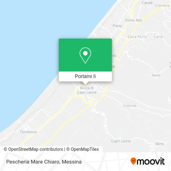 Mappa Pescheria Mare Chiaro