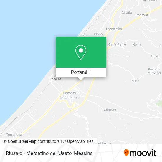 Mappa Riusalo - Mercatino dell'Usato