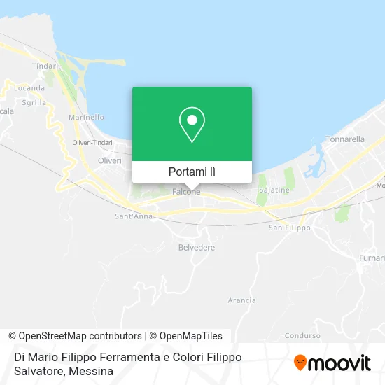 Mappa Di Mario Filippo Ferramenta e Colori Filippo Salvatore