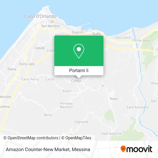 Mappa Amazon Counter-New Market