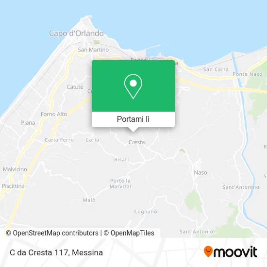 Mappa C da Cresta 117