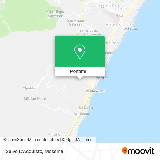 Mappa Salvo D'Acquisto