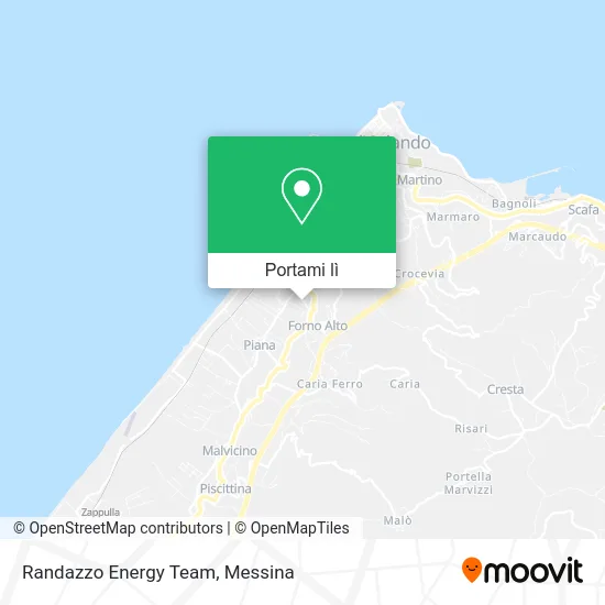 Mappa Randazzo Energy Team