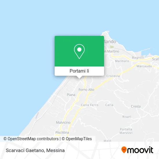 Mappa Scarvaci Gaetano