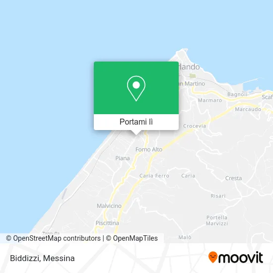 Mappa Biddizzi