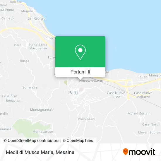 Mappa Medil di Musca Maria