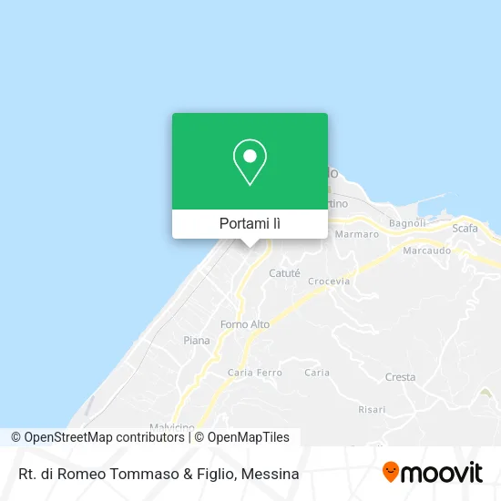 Mappa Rt. di Romeo Tommaso & Figlio