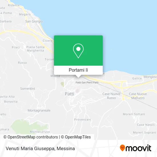 Mappa Venuti Maria Giuseppa
