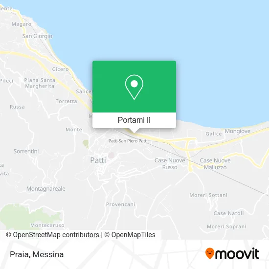 Mappa Praia