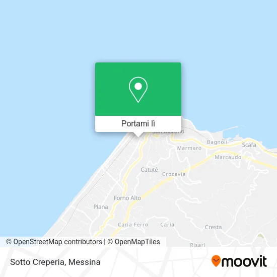 Mappa Sotto Creperia