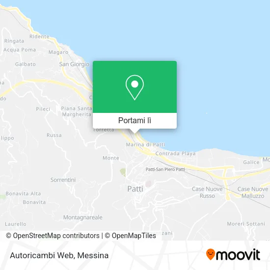 Mappa Autoricambi Web