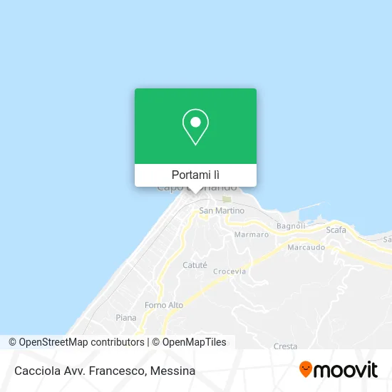 Mappa Cacciola Avv. Francesco