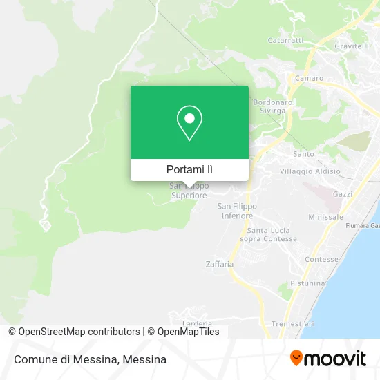 Mappa Comune di Messina