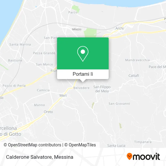 Mappa Calderone Salvatore