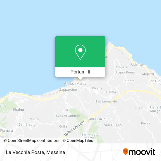 Mappa La Vecchia Posta