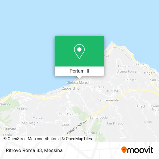 Mappa Ritrovo Roma 83
