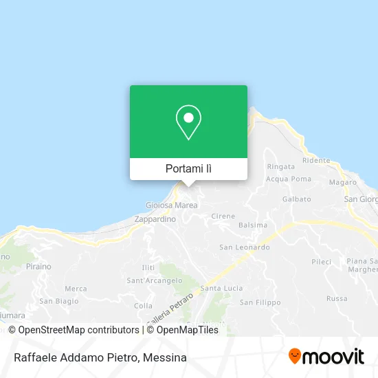 Mappa Raffaele Addamo Pietro