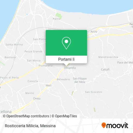 Mappa Rosticceria Milicia