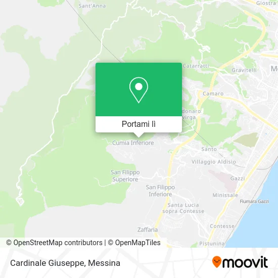 Mappa Cardinale Giuseppe