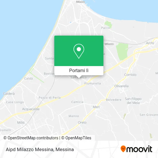 Mappa Aipd Milazzo Messina