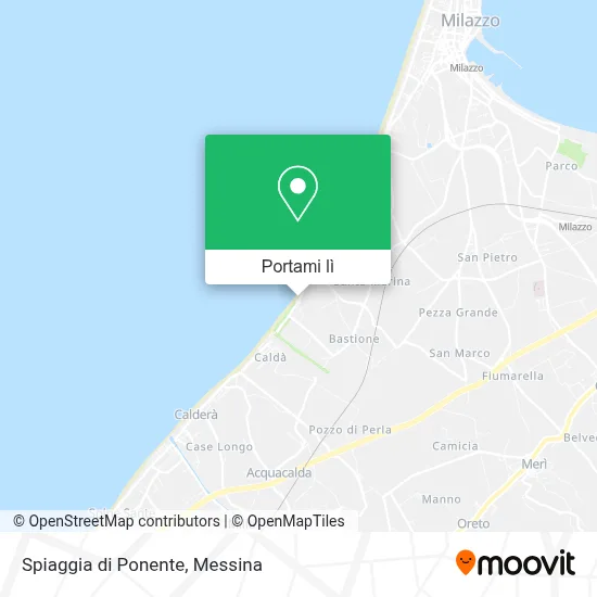 Mappa Spiaggia di Ponente