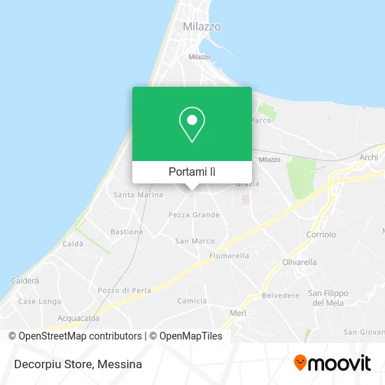Mappa Decorpiu Store