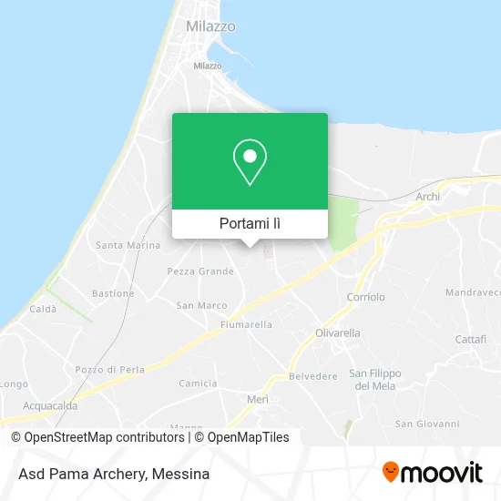 Mappa Asd Pama Archery